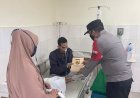 Kapolres Lhokseumawe Ulurkan Bantuan Untuk Guru Ngaji Penderita Tumor