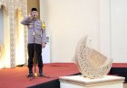 HUT Bhayangkara Ke-76; Kapolres Lhokseumawe Kumandangkan Adzan, Pertanda Lomba Adzan Dibuka