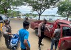 Tim URC Siagam Polres Lhokseumawe Bubarkan Balap Liar, Kapolres:  Segera Laporkan Jika Melihat Aksi Balap Liar
