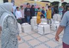 Ribuan Anak Yatim di Lhokseumawe Dapat Beras Dari SHIP