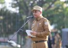 Ini Pesan Pj. Walikota Lhokseumawe Yang Baru Pada Apel Pedana