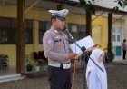 Satlantas Polres Lhokseumawe Edukasi Pelajar MAN Lewat Program “Polisi Saweu Sikula”