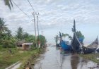 38 Rumah di Aceh Utara Hancur Akibat Abrasi Pantai, Ratusan Lainnya Terancam