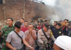 Polri Sigap Tangani Kebakaran di Banda Sakti, Amankan TKP dan Evakuasi Korban