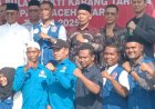 ‎Mudirsyah alias Robert (PNA) Hadiri Puncak Bulan Bhakti Karang Taruna Aceh Utara 2025