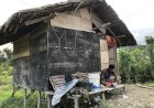 Ditinggal Keluarga, Duda di Aceh Utara Bertahan di Rumah Tak Layak Huni