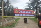 Aparat Desa Pasang Spanduk Larangan Dekati Sumur Bor Gas di Aceh Utara