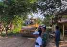 Forum Geuchik Pirak Timu Kolaborasi Perbaiki Jalan Perbatasan di Teupin Keubeu
