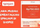 Simak Cara Hapus Akun Spinjam Dan Cara Menutup Data Shopee Pinjam Dengan Mudah
