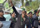 Dari MBG hingga APBK, Ini Tujuh Tuntutan HMI di DPRK Lhokseumawe