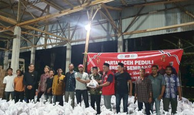 KPA/PA Sagoe Tgk. Di Buloh dan Tgk. Keuramat Kompak Kerja Sama, Salurkan 20 Ribu Paket Ramadhan  Untuk Keluarga Miskin