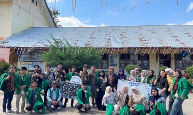 Lewat Mading, Mahasiswa KKN UNIMAL Bantu Anak Pulihkan Trauma Pasca Bencana