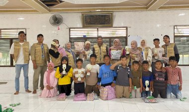 Mahasiswa KPM Kelompok 77 Gelar Lomba Keagamaan untuk Anak-anak di Nibong Wakheuh