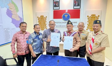 Perangi Narkoba, Pramuka Kwarcab Lhokseumawe Gandeng BNN Bentuk Saka Anti Narkoba