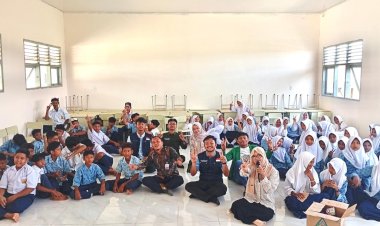 BEM Unimal Gelar Trauma Healing di SMPN 17 Lhokseumawe