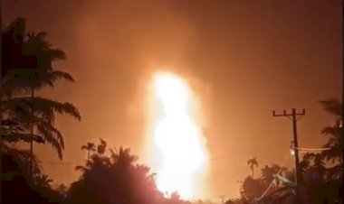 Sumur Bor di Aceh Utara Semburkan Lumpur dan Api Setinggi 100 Meter, 80 Warga Mengungsi