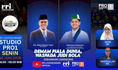 Demam Piala Dunia, Waspada Judi Bola: RRI Lhokseumawe Hadirkan Dialog Edukatif