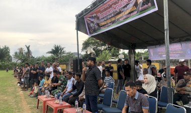 Turnamen Sepak Bola Antar Desa Se-Kecamatan Pirak Timu Resmi Dibuka, Meriahkan HUT ke-81 Kemerdekaan RI