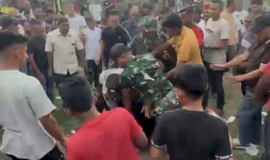 Ricuh di Lapangan Bumigas, Wartawan Diduga Dipukul Oknum TNI; PWI Aceh Masih Tunggu Kronologis Lengkap
