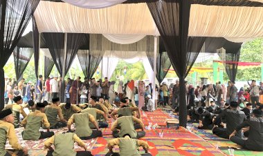 Kolaborasi Dua Grup Dikè Meriahkan Maulid Nabi di Alue Dama, Antusiasme Masyarakat Membludak