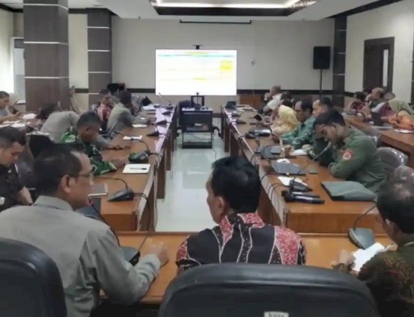 Pemkab Aceh Utara dan Tim Supervisi Satgas Bahas Percepatan Pemulihan Pascabanjir