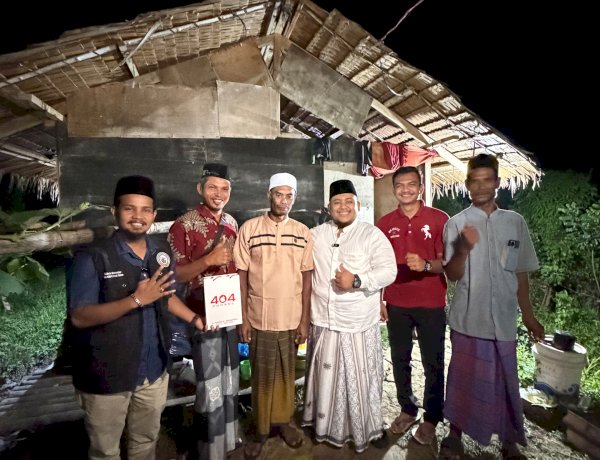 Tinggal di Rumah Tak Layak Huni, Duda di Aceh Utara Terima Uluran Tangan 404 Parang IX, KNPI dan FOMA PT