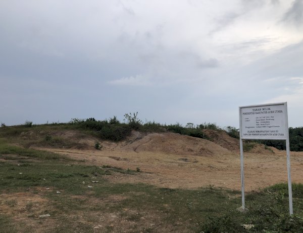 Rp1,9 Miliar ‘Menguap’? Proyek Land Clearing Sekolah Garuda di Aceh Utara Belum Dijalankan