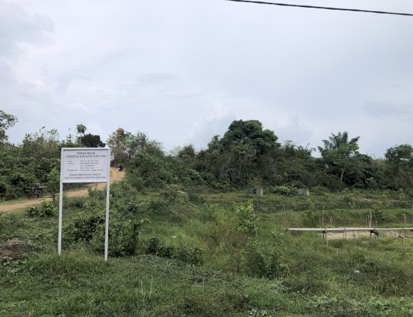 Rp1,9 Miliar untuk Pembersihan Lahan, Proyek Sekolah Garuda di Aceh Utara Belum Terealisasi