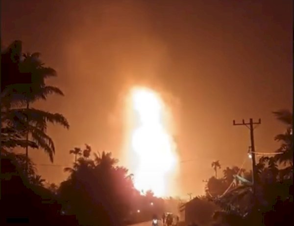 Sumur Bor di Aceh Utara Semburkan Lumpur dan Api Setinggi 100 Meter, 80 Warga Mengungsi