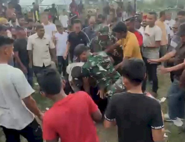 Ricuh di Lapangan Bumigas, Wartawan Diduga Dipukul Oknum TNI; PWI Aceh Masih Tunggu Kronologis Lengkap