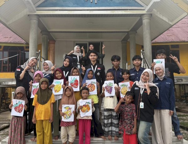 KKN Kelompok 14 Unimal Edukasi Regulasi Emosi Anak di Cot Mee