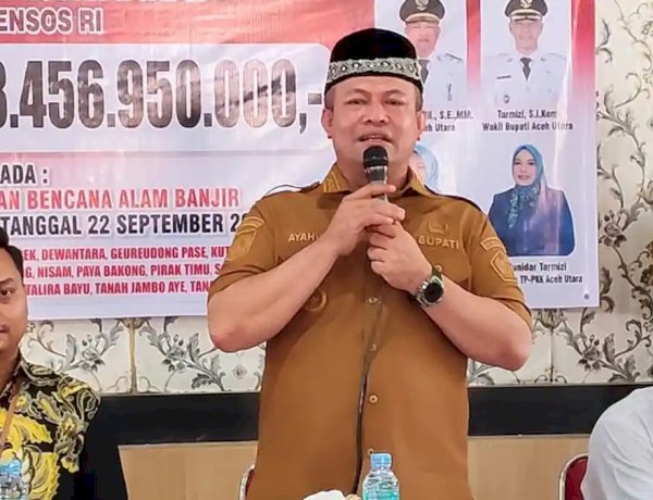 Dari Lhoksukon, Bantuan Banjir Tahap IV Mulai Disalurkan