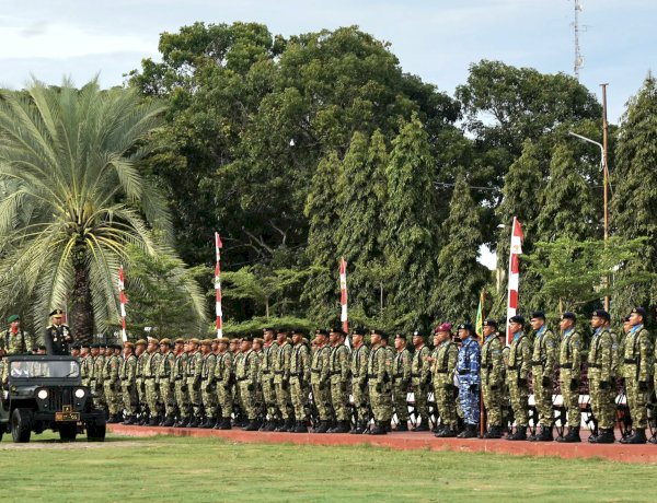 HUT ke-81 TNI di Lhokseumawe Diisi Pembagian 4.000 Porsi Makan Bergizi Gratis