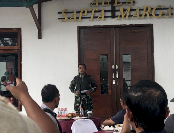 Perkenalkan Diri, Dandim 0103/Aceh Utara Gelar Coffee Morning Bersama Insan Pers