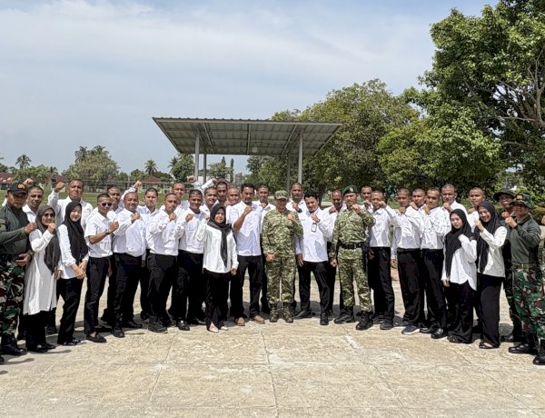 Kodim 0103/Aceh Utara Bekali Karyawan PLN dengan Wawasan Kebangsaan