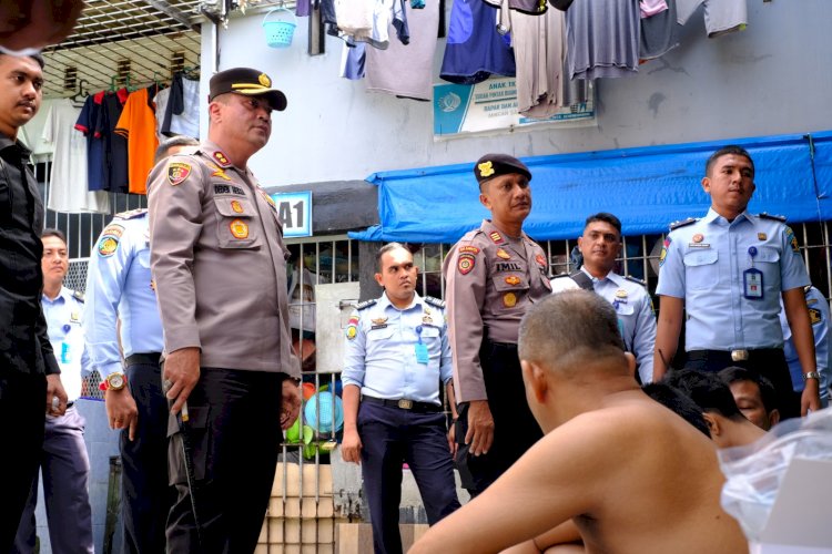 Polres Aceh Utara Temukan Bong Sabu dan Kondom di Lapas Lhoksukon