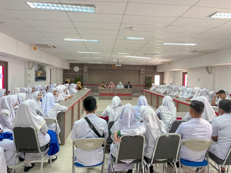 Prodi D-III Fakultas Ilmu Kesehatan UMMAH Serah Terima Mahasiswa dengan Rumah Sakit Jiwa Aceh