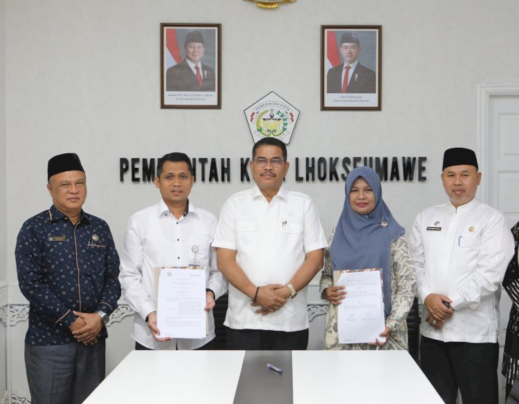 Pemko Lhokseumawe dan Bulog Jalin Kerja Sama untuk Stabilitas Harga Pangan
