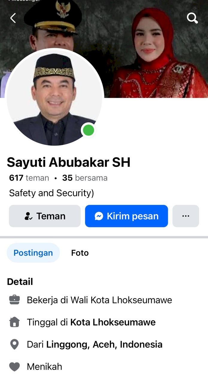 Jebakan Badman Pasca Pelantikan Sayuti Abubakar Sebagai Walikota Lhokseumawe