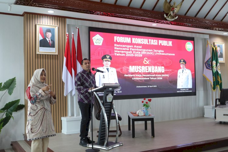 RPJMK dan RKPK Diluncurkan, Ini Visi Pembangunan Kota Lhokseumawe Lima Tahun ke Depan