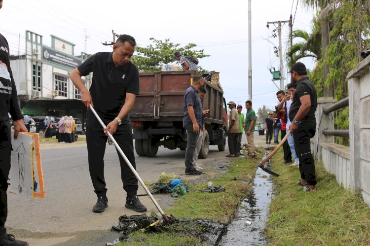 Wakil Wali Kota Lhokseumawe Pimpin Gotong Royong ASN Wujudkan Kota Cerdas