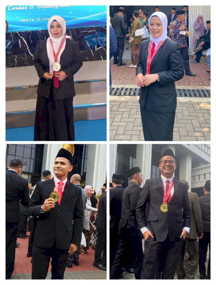 Empat Alumni Fakultas Hukum Unimal Dikukuhkan Presiden Prabowo sebagai Hakim Mahkamah Agung