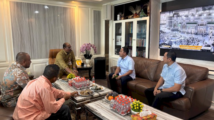 Wali Kota Lhokseumawe Jajaki Program Sister City, Temui Dirjen Adwil Kemendagri