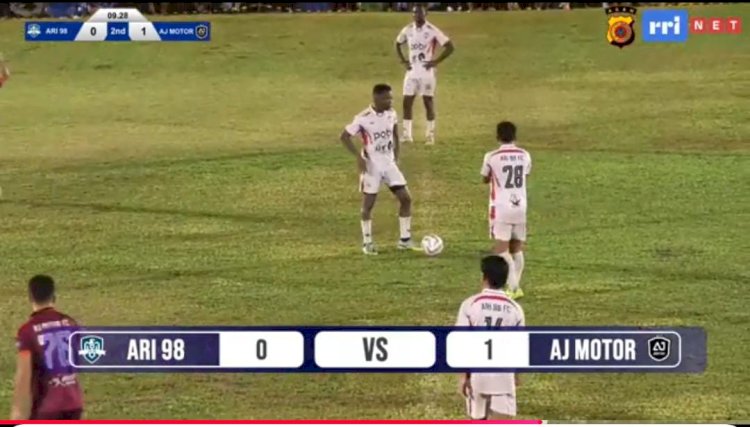AJ Motor Taklukkan ARI 98 dengan Skor Tipis 1–0 di Liga Kapolres Lhokseumawe