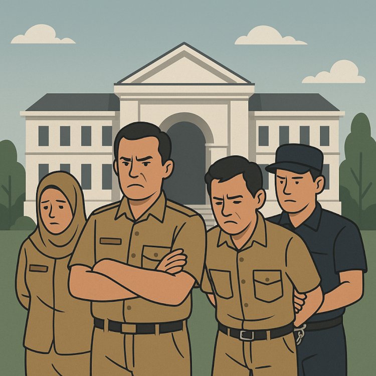 3 ASN Terlibat Korupsi Lampu Jalan Lhokseumawe Diusulkan Dipecat