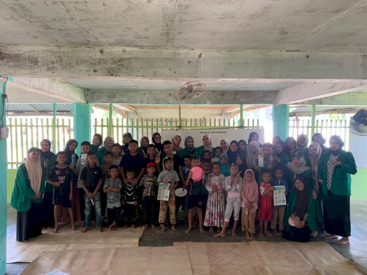 Mahasiswa KKN Unimal Gelar Edukasi PHBS di Gampong Cot Keumeuneng