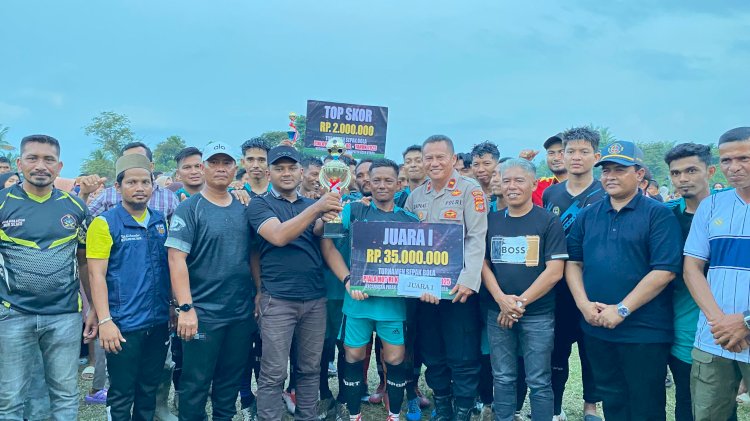 Teupin U, Juara Turnamen Sepak Bola HUT RI ke-80  Se-Kecamatan Pirak Timu.