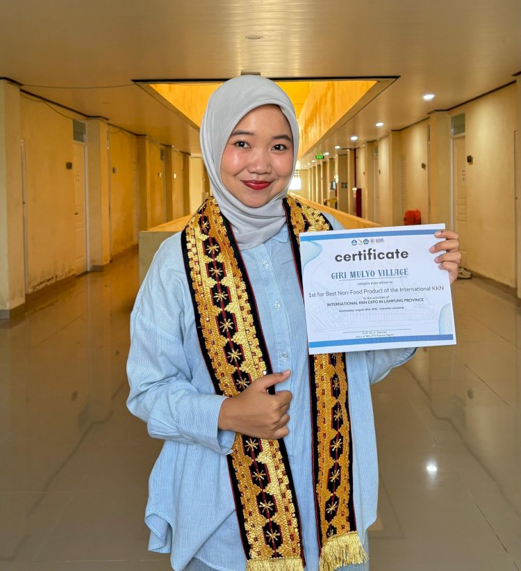Mahasiswa Fakultas Hukum Unimal Raih 1st Best Non-Food Product di Ajang KKN Internasional
