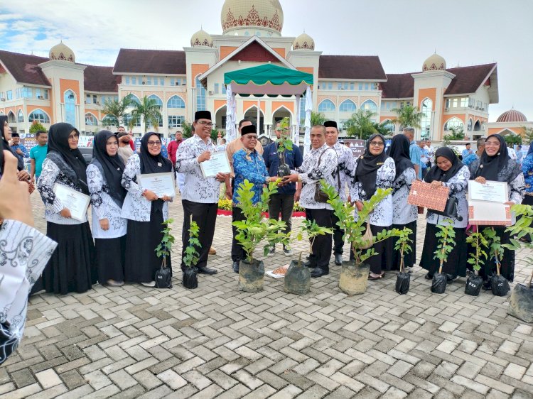 12 Sekolah di Aceh Utara Raih Penghargaan Adiwiyata 2025