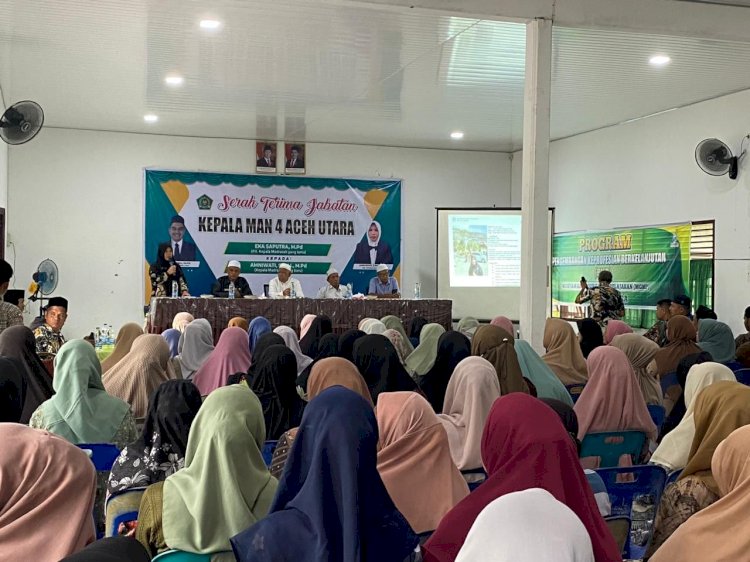 MAN 4 Aceh Utara Gelar Rapat Wali Murid, Komite dan Tokoh Masyarakat Sepakat Dukung Kemajuan Madrasah